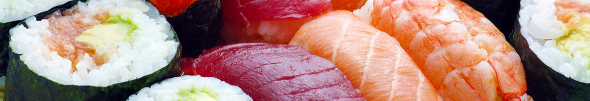 Eating Sushi at Pescado Sushi restaurant in Telluride, CO.